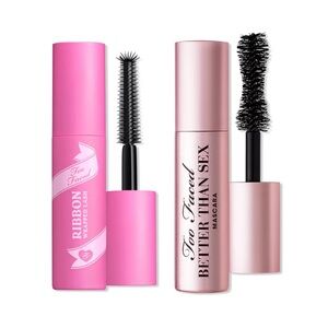 🐼 3/$25 NWT Too Faced Mascara Duo - Ribbon Wrapped & Better Than Sex